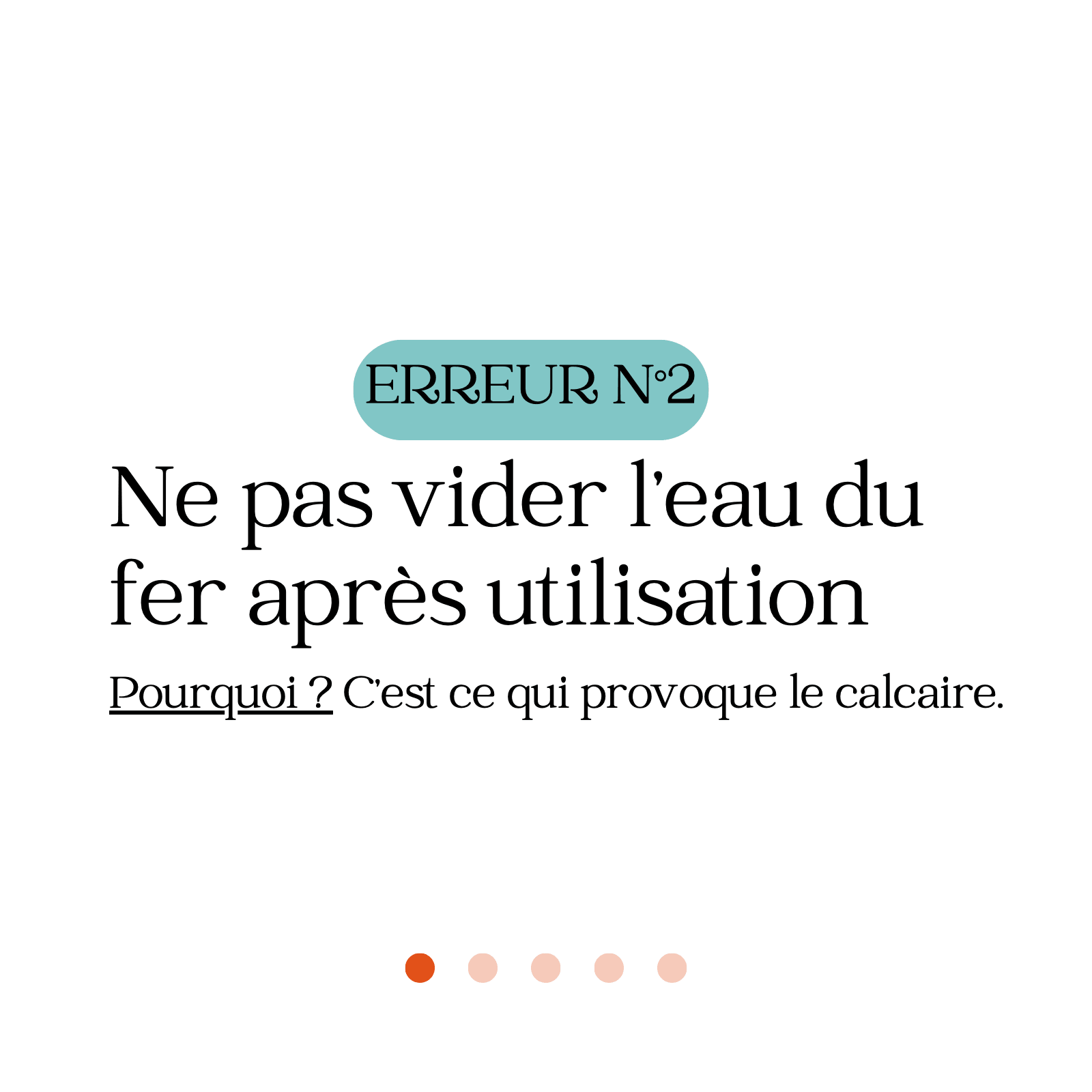 « 4 erreurs à éviter au repassage » — volet 3 sur 6