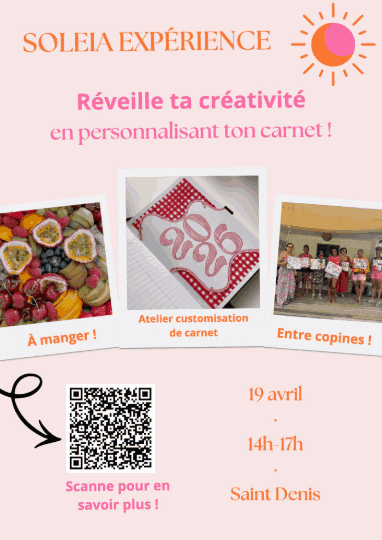 Affiche atelier carnet